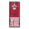 Arkansas Razorbacks Sign Wood 5×11 Bottle Opener – Special Order