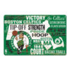 Boston Celtics Sign 11×17 Wood Wordage Design