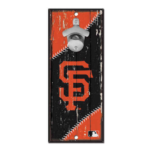 San Francisco Giants Sign Wood 5×11 Bottle Opener