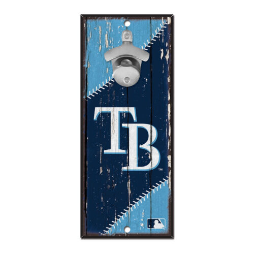 Tampa Bay Rays Sign Wood 5×11 Bottle Opener – Special Order