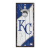 Kansas City Royals Sign Wood 5×11 Bottle Opener