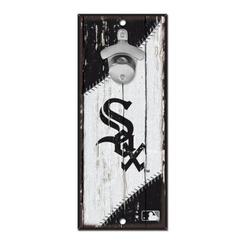 Chicago White Sox Sign Wood 5×11 Bottle Opener – Special Order