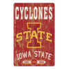 Iowa State Cyclones Sign 11×17 Wood Slogan Design