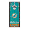 Miami Dolphins Sign Wood 5×11 Bottle Opener