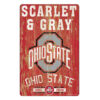 Ohio State Buckeyes Sign 11×17 Wood Slogan Design