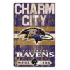 Baltimore Ravens Sign 11×17 Wood Slogan Design