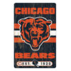 Chicago Bears Sign 11×17 Wood Slogan Design