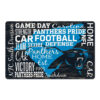 Carolina Panthers Sign 11×17 Wood Wordage Design