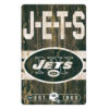 New York Jets Sign 11×17 Wood Slogan Design