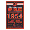 Baltimore Orioles Sign 11×17 Wood Established Design – Special Order