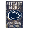 Penn State Nittany Lions Sign 11×17 Wood Slogan Design