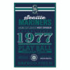 Seattle Mariners Sign 11×17 Wood Established Design – Special Order