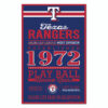 Texas Rangers Sign 11×17 Wood Established Design – Special Order