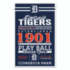 Detroit Tigers Sign 11×17 Wood Established Design