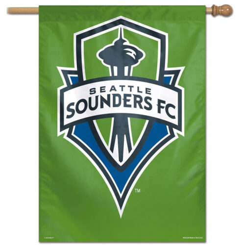 Seattle Sounders Banner 28×40 Vertical Special Order