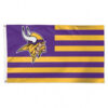 Minnesota Vikings Flag 3×5 Deluxe Americana Design