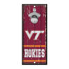 Virginia Tech Hokies Sign Wood 5×11 Bottle Opener