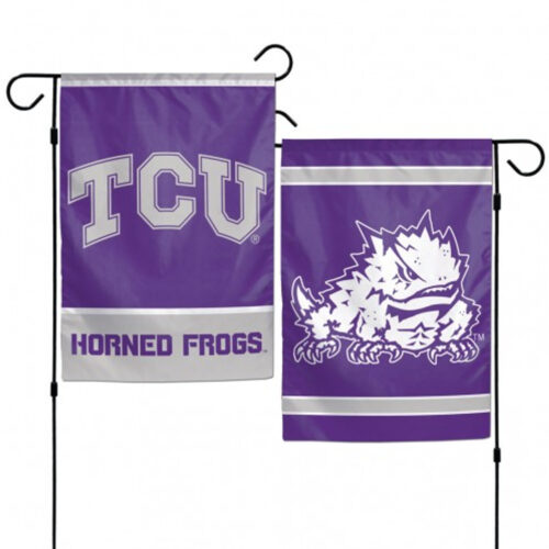 TCU Horned Frogs Flag 12×18 Garden Style 2 Sided