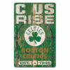 Boston Celtics Sign 11×17 Wood Slogan Design