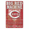 Cincinnati Reds Sign 11×17 Wood Slogan Design