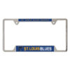 St. Louis Blues License Plate Frame Metal Special Order