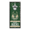 Milwaukee Bucks Sign Wood 5×11 Bottle Opener – Special Order