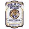 LSU Tigers Wood Sign – College Vault