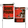 Cleveland Browns Flag 12×18 Garden Style 2 Sided Slogan Design – Special Order