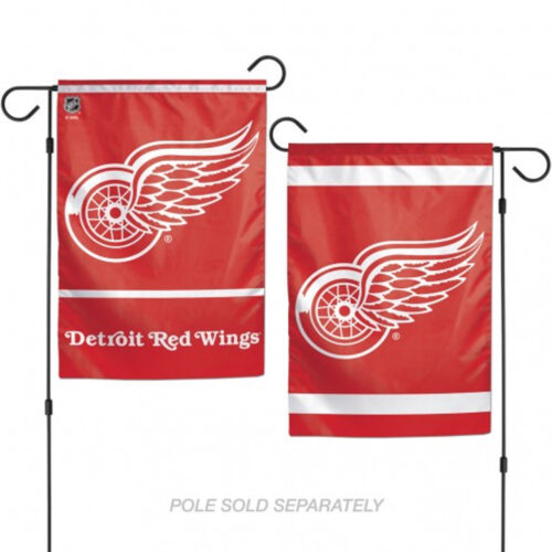 Detroit Red Wings Flag 12×18 Garden Style 2 Sided