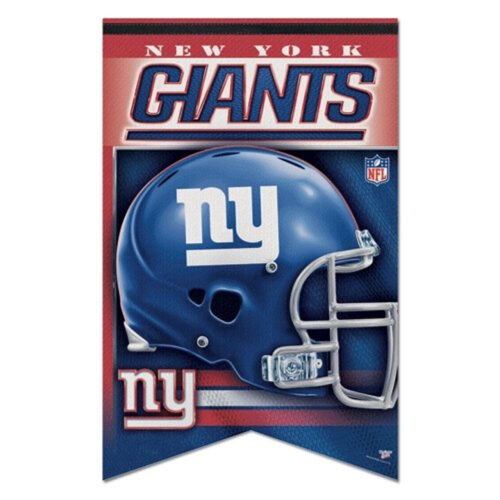 New York Giants Banner 17×26 Pennant Style Premium Felt