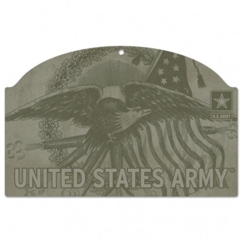 US Army Eagle 11×17 Wood Sign – Special Order