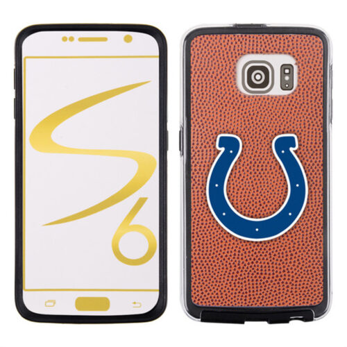 Indianapolis Colts Classic NFL Football Pebble Grain Feel Samsung Galaxy S6 Case –