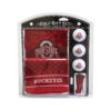 Ohio State Buckeyes Golf Gift Set with Embroidered Towel