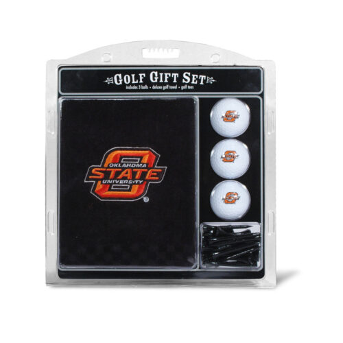 Oklahoma State Cowboys Golf Gift Set with Embroidered Towel – Special Order