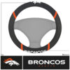 Denver Broncos Steering Wheel Cover Mesh/Stitched