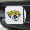 Jacksonville Jaguars Hitch Cover Color Emblem on Chrome