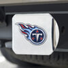 Tennessee Titans Hitch Cover Color Emblem on Chrome