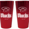 Arizona Diamondbacks Lusterware Pint Glass – Set of 2