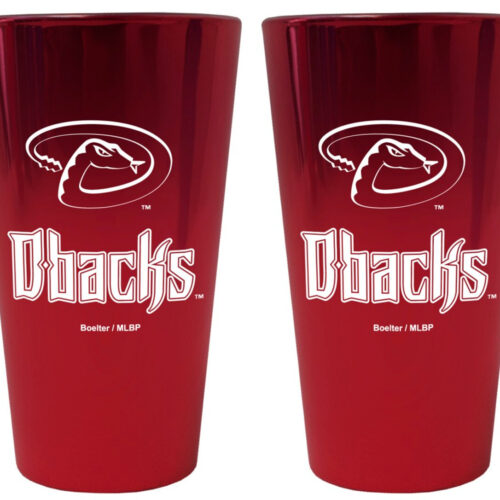 Arizona Diamondbacks Lusterware Pint Glass – Set of 2