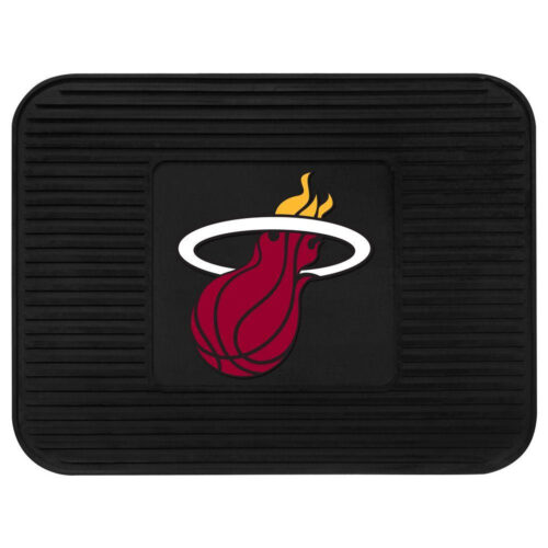 Miami Heat Car Mat Heavy Duty Vinyl Rear Seat – Special Order