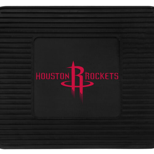 Houston Rockets Car Mat Heavy Duty Vinyl Rear Seat