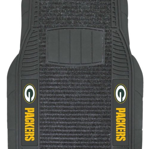 Green Bay Packers Car Mats Deluxe Set