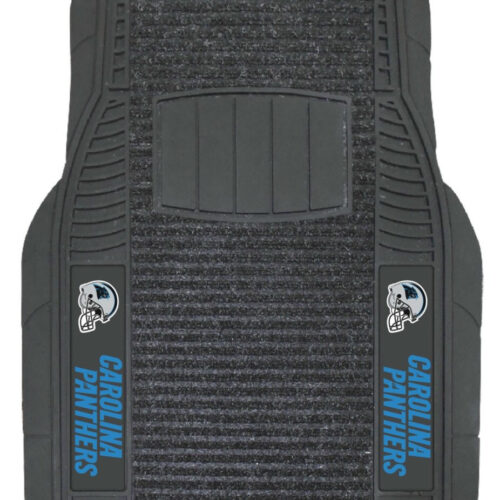 Carolina Panthers Car Mats Deluxe Set – Special Order