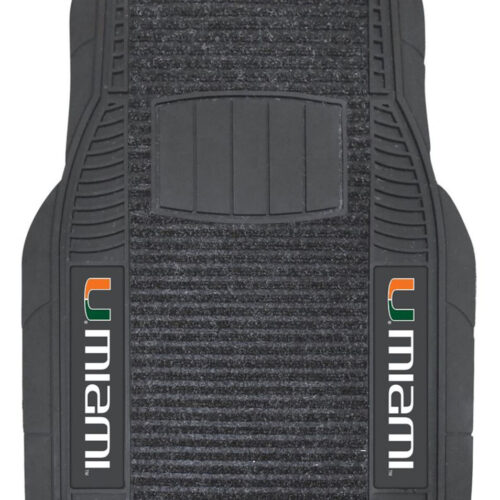 Miami Hurricanes Car Mats – Deluxe Set