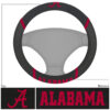 Alabama Crimson Tide Steering Wheel Cover Mesh/Stitched