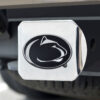 Penn State Nittany Lions Hitch Cover Chrome Emblem on Chrome – Special Order