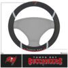 Tampa Bay Buccaneers Steering Wheel Cover Mesh/Stitched