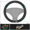 Minnesota Wild Steering Wheel Cover Mesh/Stitched