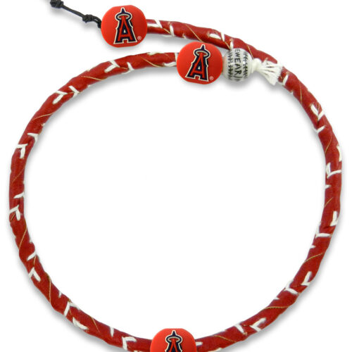 Los Angeles Angels Necklace Frozen Rope Team Color Baseball CO