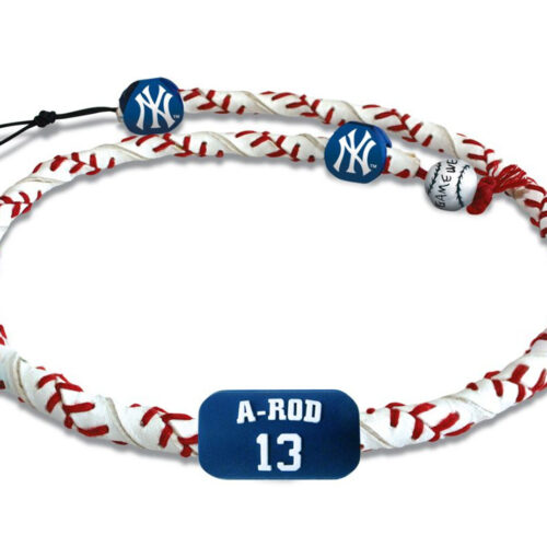 New York Yankees Necklace Frozen Rope Baseball Alex Rodriguez CO